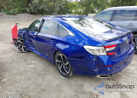 2021 Honda Accord Sport 2.0T из США, поврежденный, VIN 1HGCV2F35MA033587